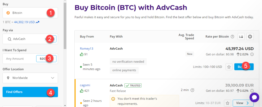 advcash bitcoin exchange
