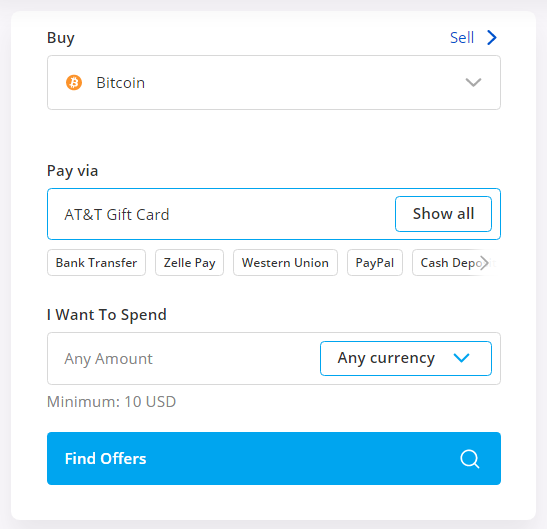 buy btc using at&t gift card