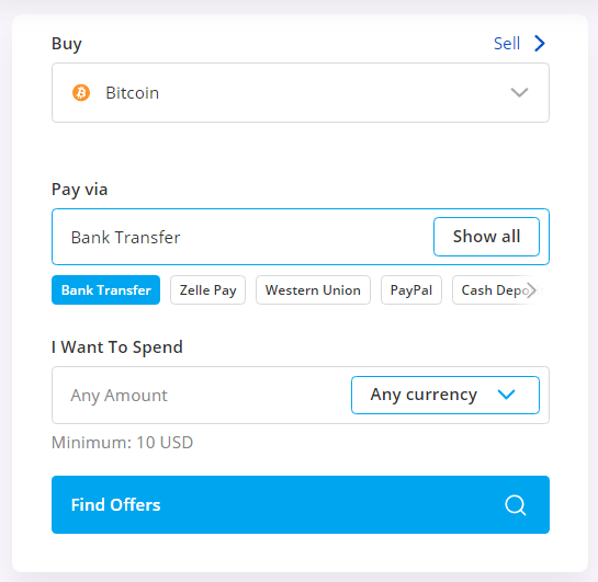buy btc using bank transfer