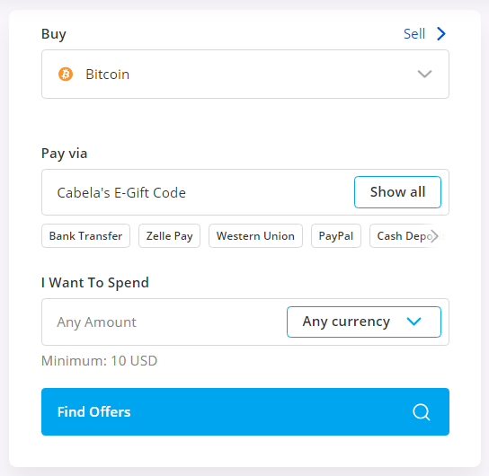 buy btc using cabela e gift card