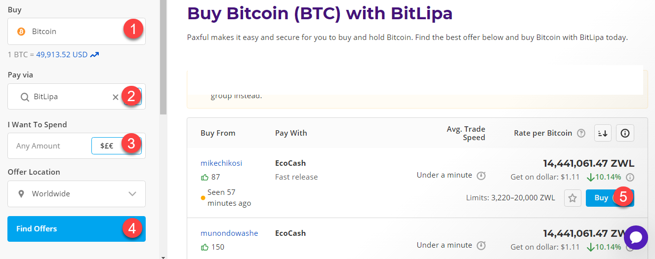 buy btc with bitlipa