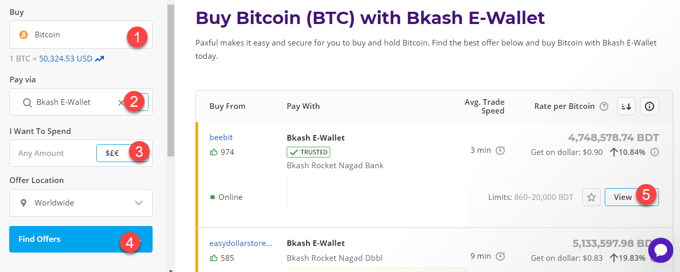 buy btc with bkash e wallet