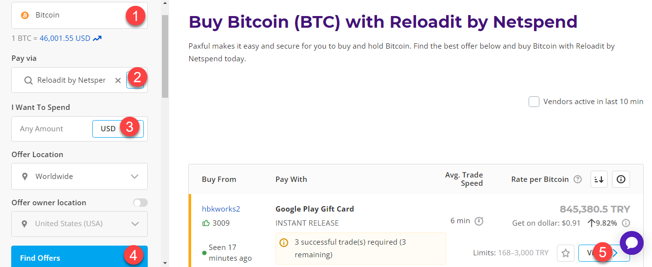 buy btc with reloadit by netspend