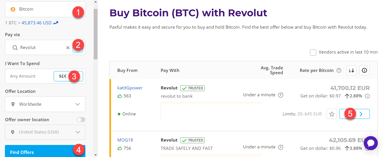 buy btc with revolut