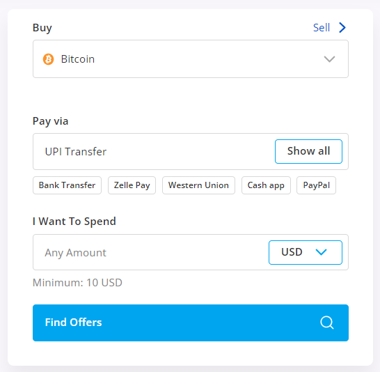 buy btc using upi transfer